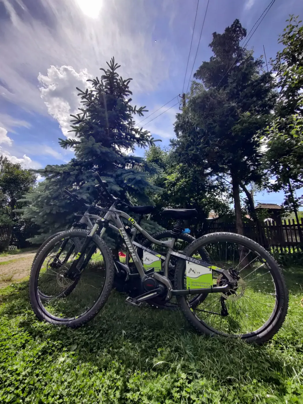 Bicicletele noastre electrice Haibike în Sovata